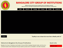 Tablet Screenshot of bcginstitution.org